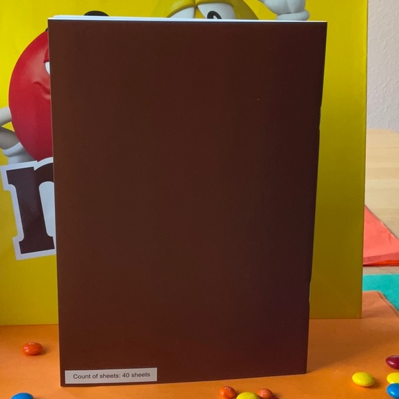 🟡🟢🟠  M&M’S NOTEBOOK BUNDLE 🔵🔴🟢 NWOT 🟤🟡🟠 - Picture 14 of 16
